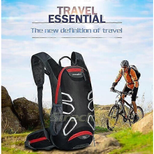 (Blue) Waterproof Mtb Equipment Cycling Backpack Loadable Water Bag 1