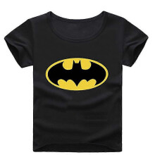 (2-3 Years,Black)Print Kids Boys Short Sleeve Casual Tops Tees