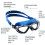 Cressi Cressi Schwimmbrille PLANET trans/violett 10
