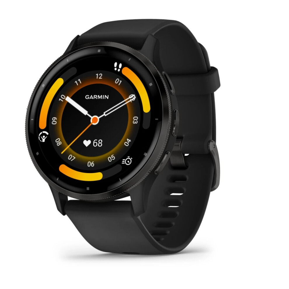 Garmin Venu 3 3.56 Cm (1.4") Amoled 45 Mm Digital 454 X 454 Pixels Touchscreen Wi-Fi Gps (Satellite) Black
