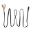 1.5M 4.9ft 3 Male to 4 Pin S-Video TV PC Conversion Cable 3