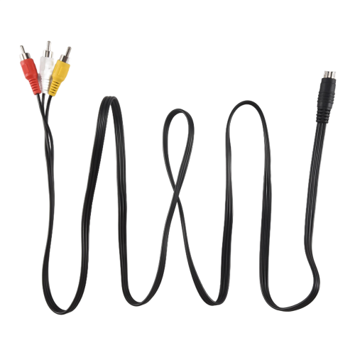 1.5M 4.9ft 3 Male to 4 Pin S-Video TV PC Conversion Cable 2