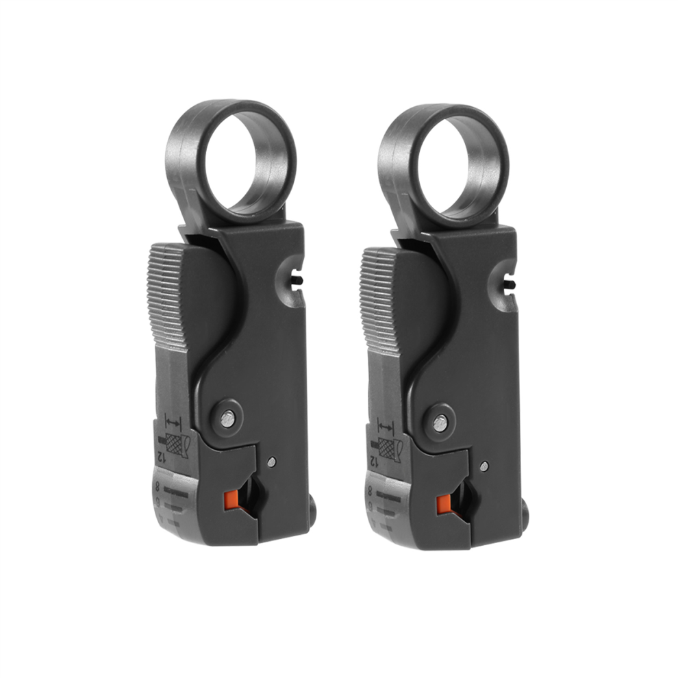 2X New Coaxial Cable Stripper Coax Stripping Tool Rg59 Rg58 Rg6 4852487659129