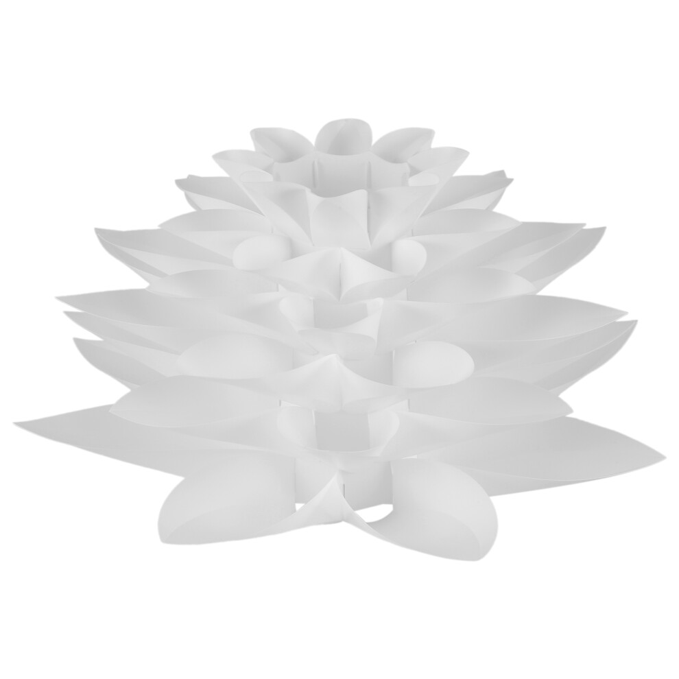 Melitt Lotus Chandelier Lampshade Diy Flower Six-Layer Lamp Shade Romantic Room Pendent Lighting Cover Hotel Bar Decor