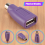 PS2 to USB Connector, Computer Mouse and Keyboard Mini Adapter, Converter 10