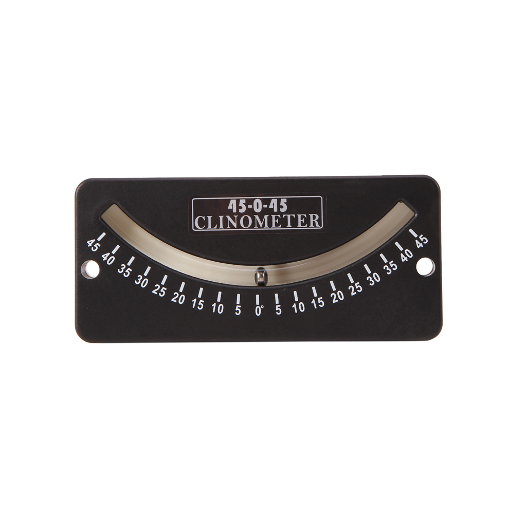 45-0-45 Inclinometer Mini Protractor Angle Measuring Instrument Tilt Gauge Slope Meter 4854020338287