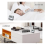 Kitchen Timer Count Down Up,Multifunctional Alarm Clock,Desk Clock,Black 4
