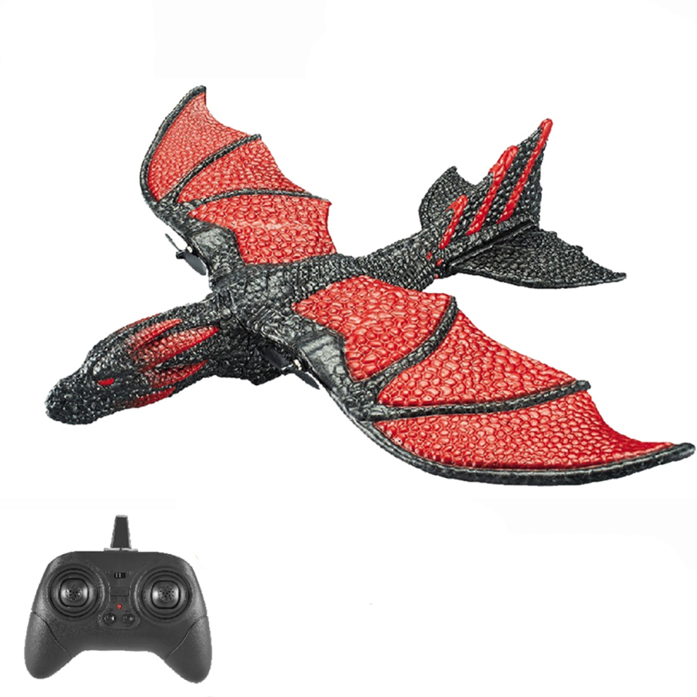 Melitt Rc Plane 2.4G Simulated Flying Dragon Aircraft Remote Control Model Glider Airplane Epp Foam Toys Gift For Kids