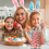 Easter Bunny Tree Decorations,Light Up with Colorful Lamp Beads, Operated Artificial B 4