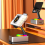 3-In-1 Mobile Phone Holder, Audio Power Bank, Bluetooth Call Speaker, Multi-Function Foldable Rotating Desktop,Black 9