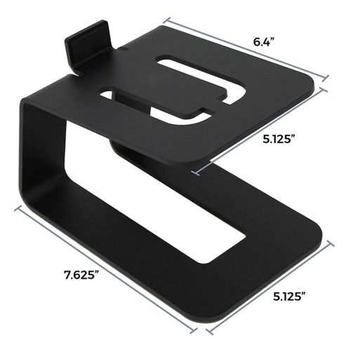 Desk Speaker Stands,Audio Stands for Studio Monitors, Bookshelf Desktop 2