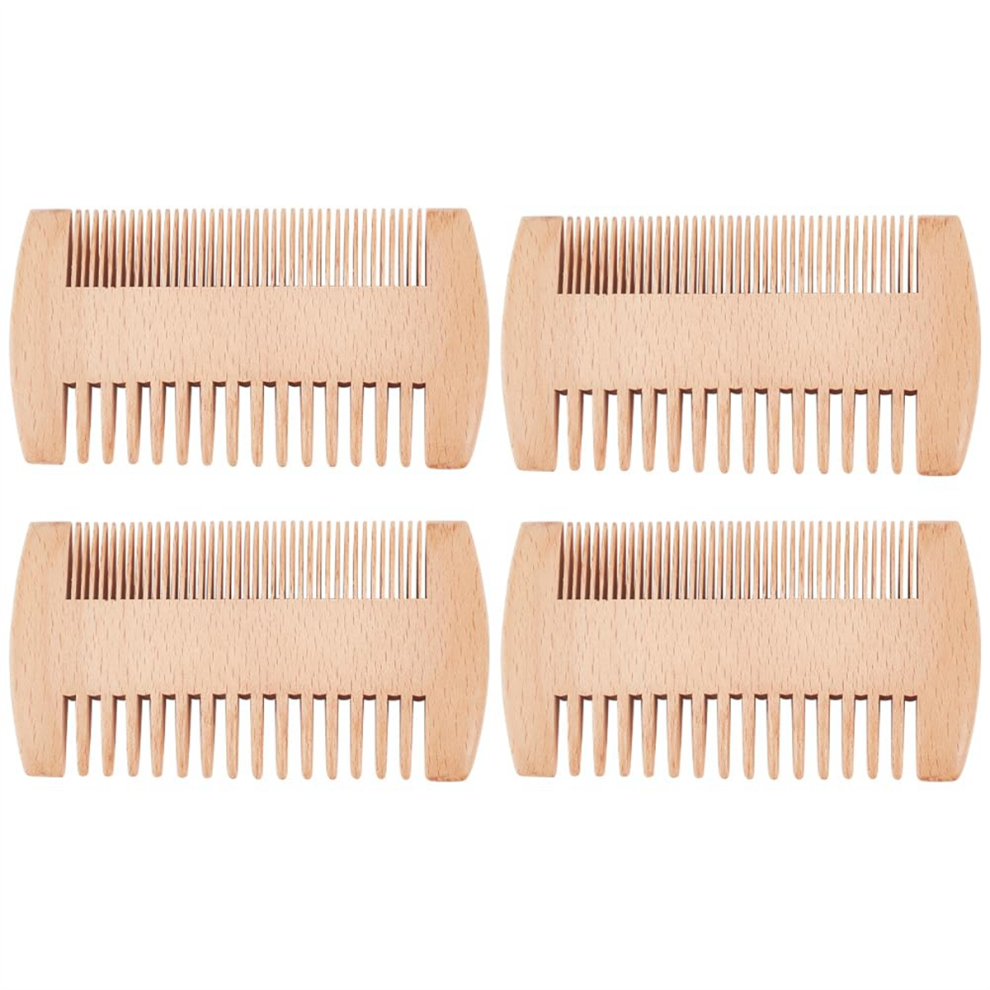 Melitt 4Pcs Macrame Fringe Comb Brush For Tassels Cord Weaving Cotton Rope Open Knot