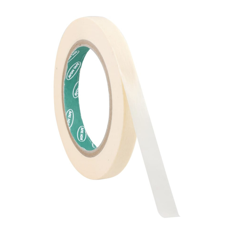 Automotive Cream Masking Tape - 12mm x 50m