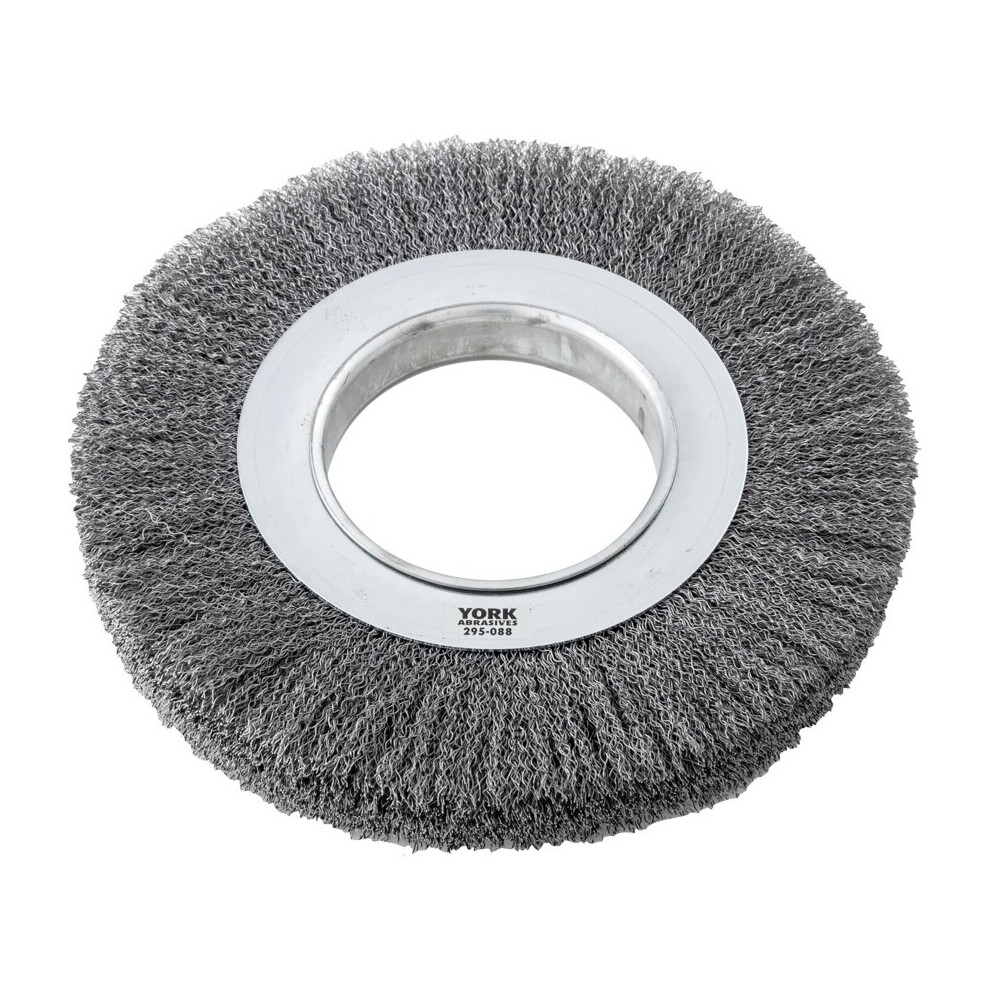 Industrial Rotary Wire Brush - Crimped - 30 SWG - 250 X 29 X 100MM