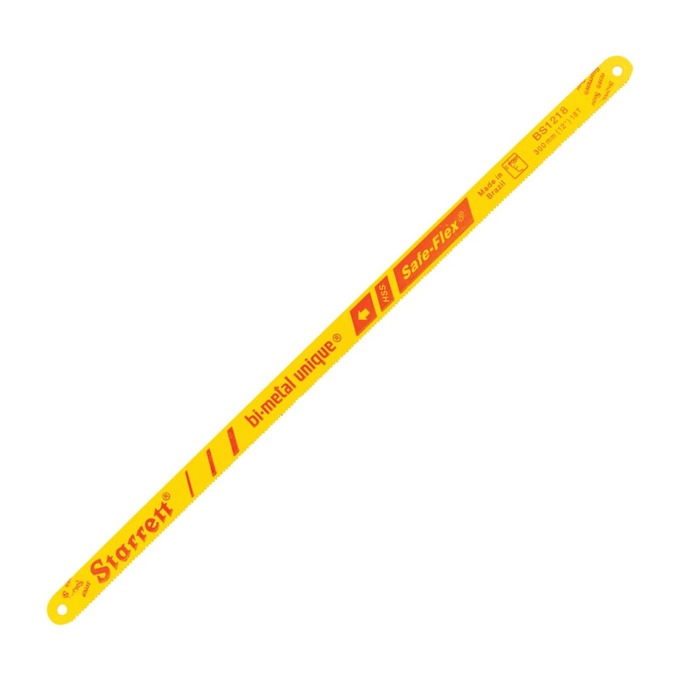 12X1/2X18tpi Bi-Metal Unique Safe Flex Hacksaw Blade