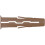 Uno Universal Wall Plugs, Brown 7mm 2