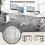 Homcom HOMCOM 120 x 60 cm Home Office Desk Reversible Study Table for Bedroom White 4