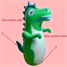Aufblasbare Dinosaurier -boxBeutel -lustige PVC -Spielzug von Youngster MIT Sofortigem Abpraller, Sand/Wasser Gefült
