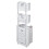 Living And Home (3-Tier) Foldable Laundry Baskets with Casters 5