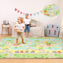 Baby Play Mat, Foldable Soft Foam Playmat