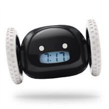 CLOCKY Alarm Clock on Wheels (Original) - Extra Loud for Heavy Sleepers, Rolling Runaway Robot Clockie that Jumps to Wake You