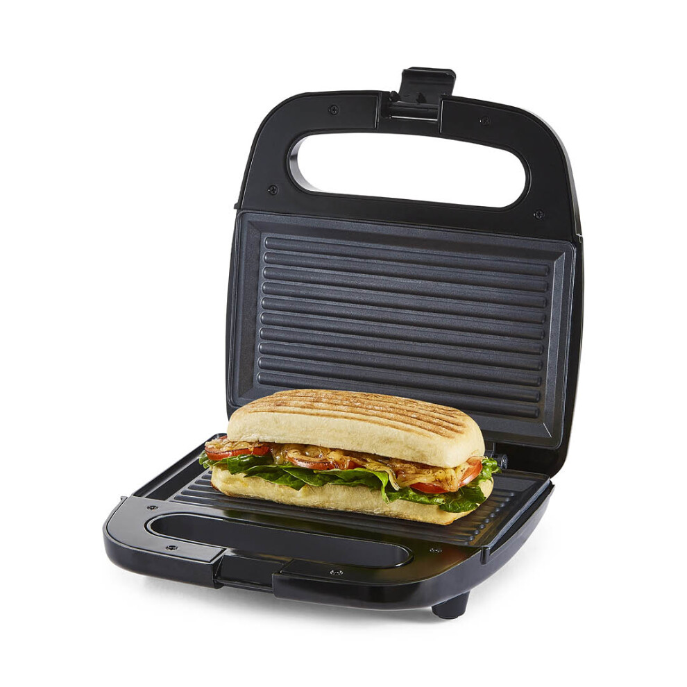 Geepas 700W 2 Slice Sandwich Toaster Grill Maker Griddle Toastie Maker