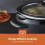 GEEPAS (6.5 L) Geepas Slow Cooker 3 Temperature Settings, Black 6
