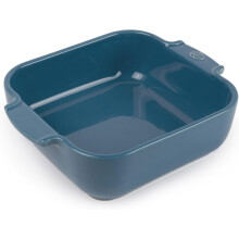 Square Ceramic Baking Dish Light Blue Colour - 21 cm