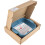 Square Ceramic Baking Dish  Light Blue Colour - 21 cm 2