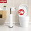 Free-standing Toilet Roll Holder Folding Paper Roll Holder 2