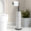 Free-standing Toilet Roll Holder Folding Paper Roll Holder 4