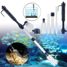 Electric Aquarium Gravel Cleaner Fish Tank Vacuum Cleaner Water Change Filter