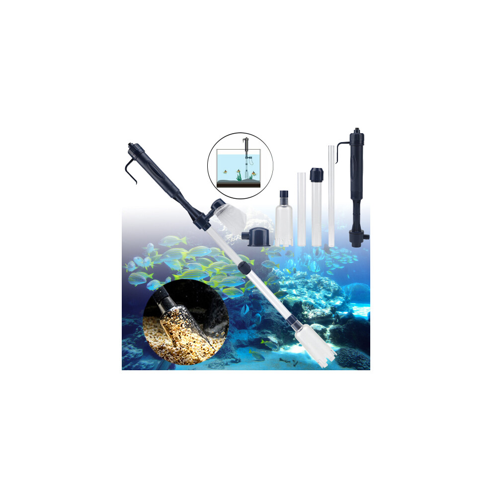 Electric Aquarium Gravel Cleaner Fish Tank Vacuum Cleaner Water Change Filter