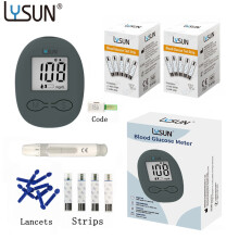 With Bluetooth English version of high blood sugar home portable blood glucose tester