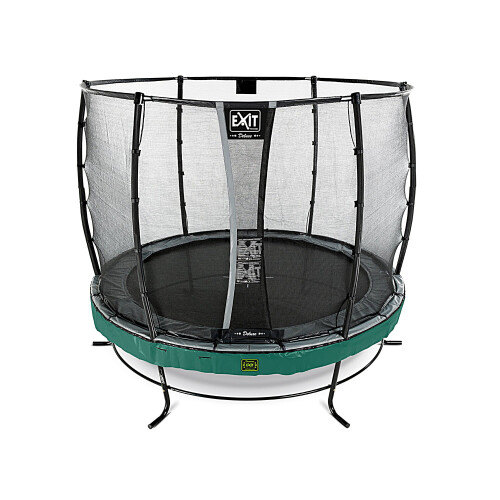 EXIT TOYS EXIT Elegant Premium Trampoline 10ft with Deluxe Safety Net – Green 2