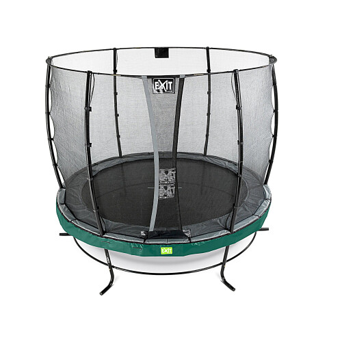 EXIT TOYS EXIT Elegant Trampoline 10ft with Economy Safety Net – Green 2