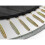 EXIT TOYS EXIT Elegant Premium Ground Trampoline 7x12ft with Deluxe Safety Net – Black 6