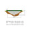EXIT TOYS EXIT Elegant Premium Ground Trampoline 8x14ft with Deluxe Safety Net – Green 4