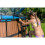 EXIT TOYS EXIT pool ladder for frame height of 42.13-48.03in - black 9