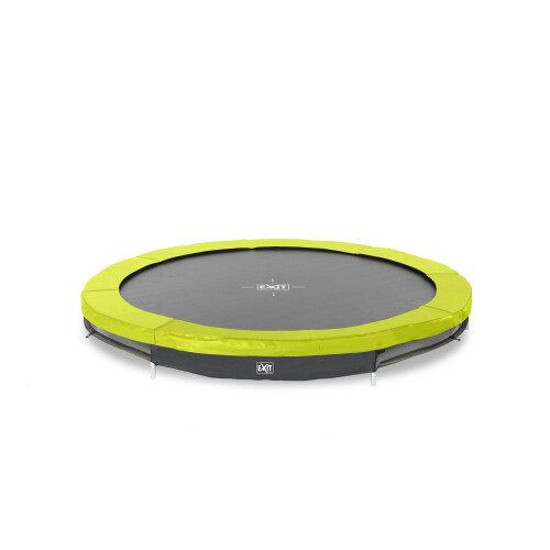 EXIT TOYS EXIT Silhouette ground sports trampoline 8ft - green 1