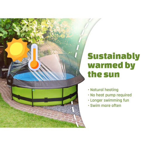 EXIT TOYS EXIT pool dome ECO 12ft - also for Intex/Bestway - universal 2