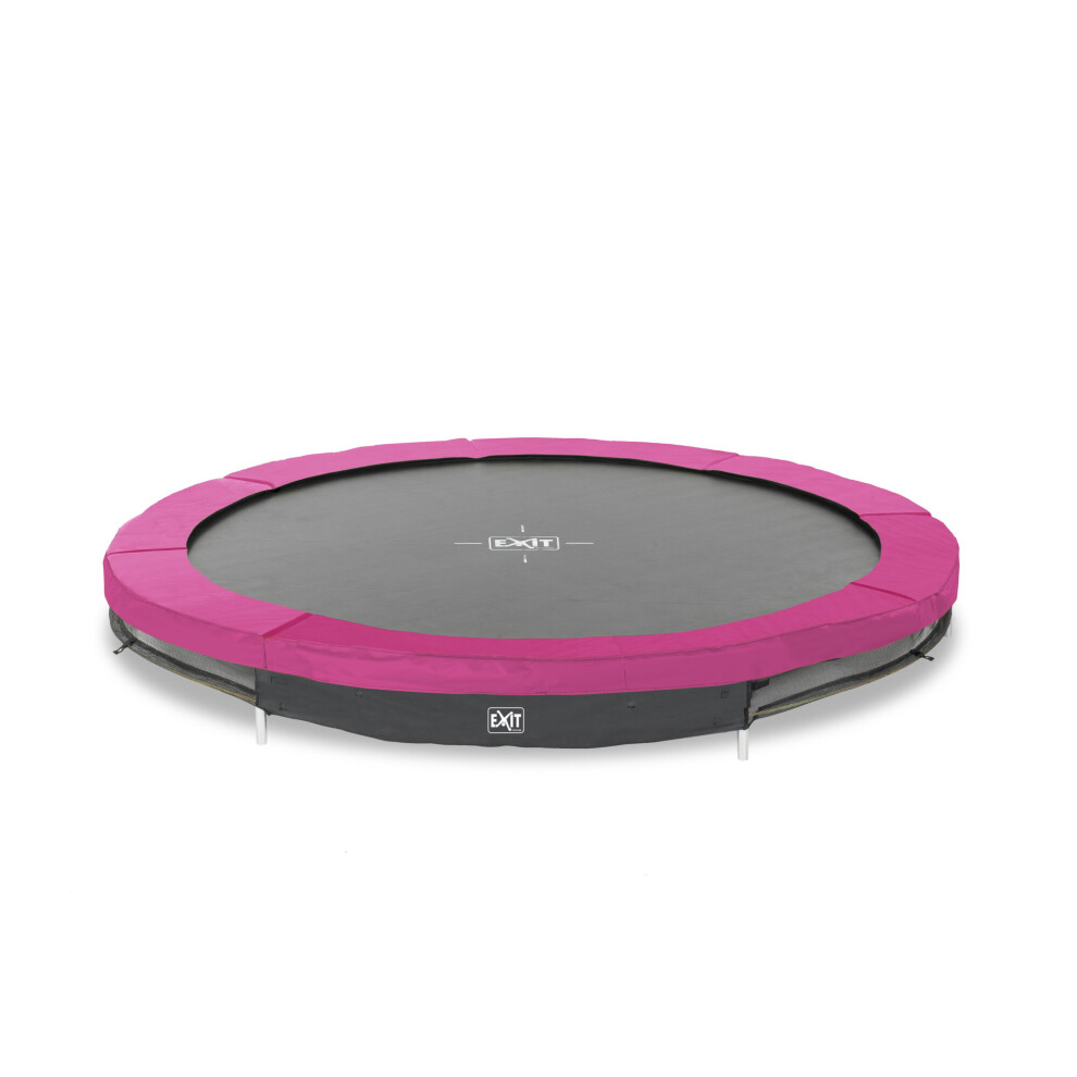Exit Toys Exit Silhouette Ground Sports Trampoline 10Ft - Pink
