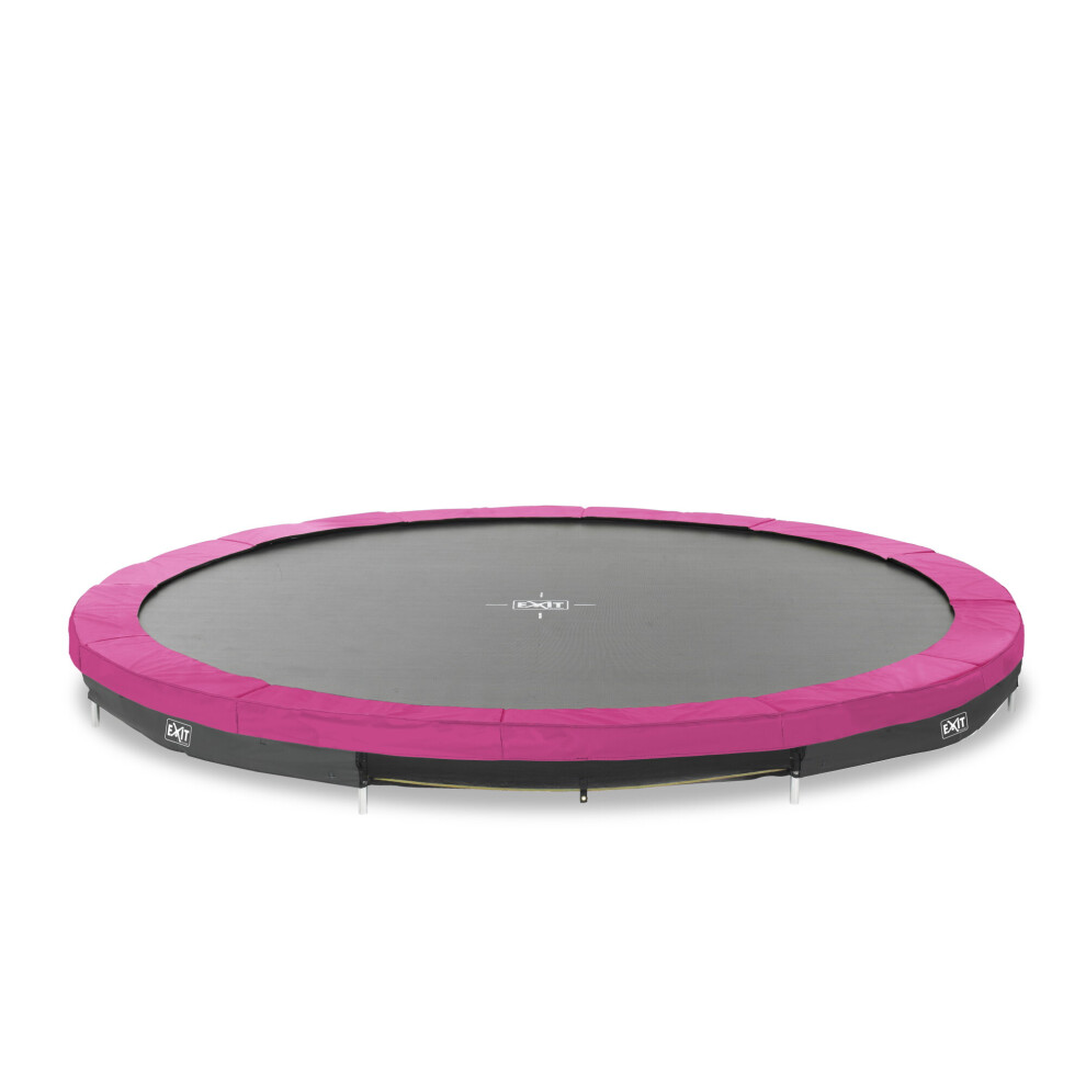 Exit Toys Exit Silhouette Ground Sports Trampoline 14Ft - Pink