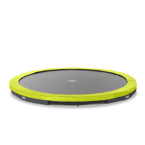 EXIT TOYS EXIT Silhouette ground sports trampoline 14ft - green