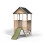 EXIT TOYS EXIT Panorama 300 wooden playhouse with slide 2