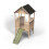 EXIT TOYS EXIT Panorama 300 wooden playhouse with slide 8