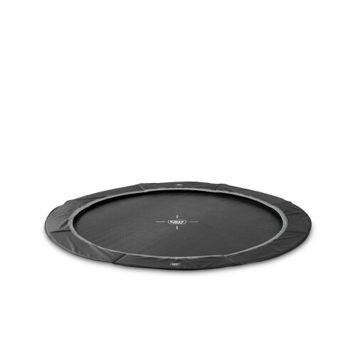 EXIT TOYS EXIT InTerra ground-level sports trampoline 10ft - black 1