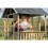 EXIT TOYS EXIT Panorama 500 wooden playhouse with slide and sandpit 5