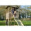 EXIT TOYS EXIT Panorama 500 wooden playhouse with slide and sandpit 4