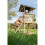 EXIT TOYS EXIT Panorama 500 wooden playhouse with slide and sandpit 6